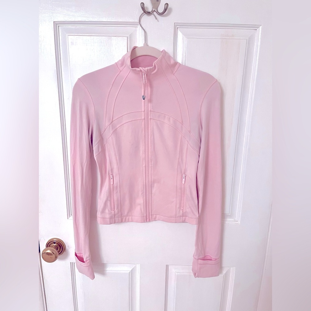 lululemon define jacket strawberry milkshake